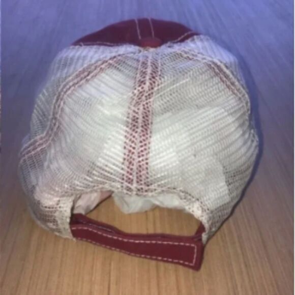 USA American Flag Red Baseball Trucker Hat - Picture 4 of 7